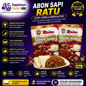 Abon Sapi "RATU" 90Gr