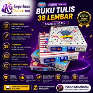 Buku Tulis SIDU 38 Lembar – Per Pack Isi 10 Buku