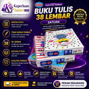 Buku Tulis SIDU 38 Lembar – Satuan