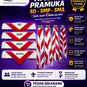 Dasi / Kacu Pramuka SD – SMP – SMA