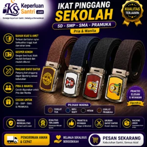 Ikat Pinggang Sekolah SD – SMP – SMA – Pramuka