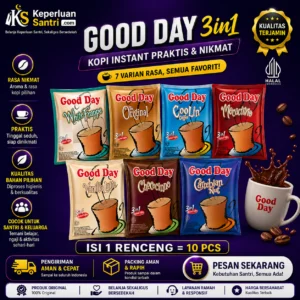 Kopi Good Day Rencheng (1 Rencheng Isi 10 pcs)