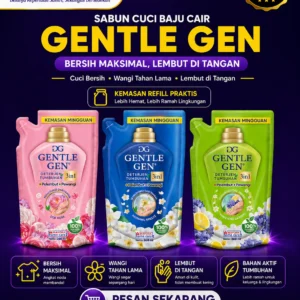 Sabun Cuci Baju Cair GENTLE GEN Refill Pack