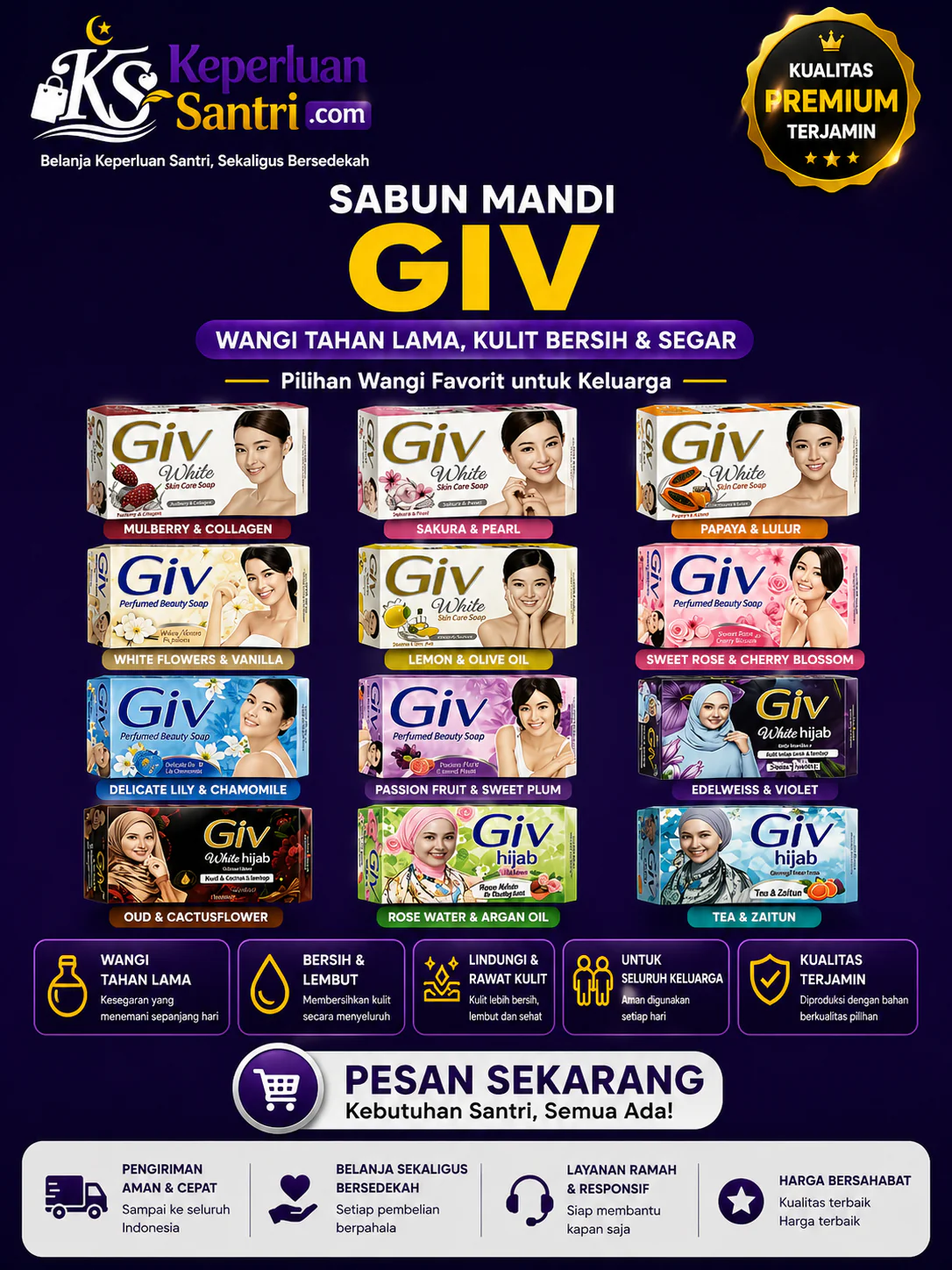 Sabun Mandi GIV