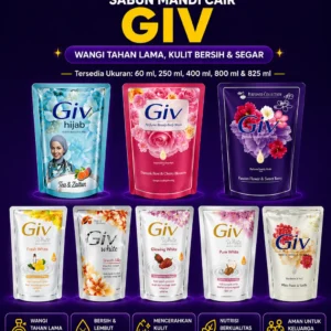Sabun Mandi Cair GIV Refill Pack