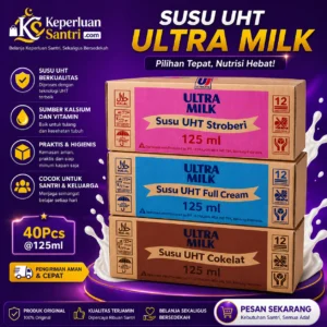 Susu Sapi ULTRA MILK 125ml (Per Box)