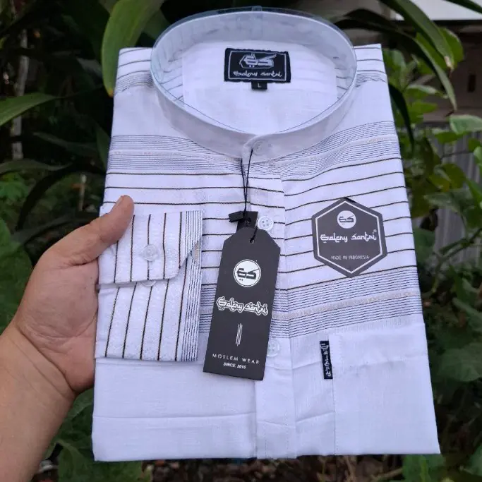 Koko Santri Lengan Panjang - Gambar 3
