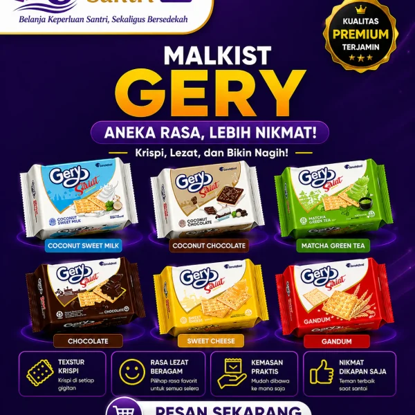 Biskuit Malkist Gery