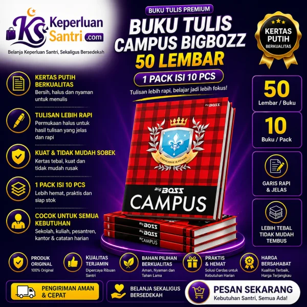 Buku Tulis Campus Bigbozz Pack