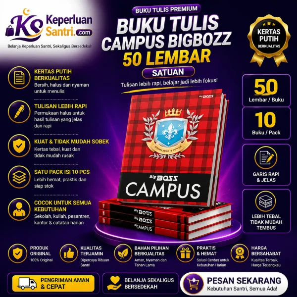Buku Tulis Campus Bigbozz satuan