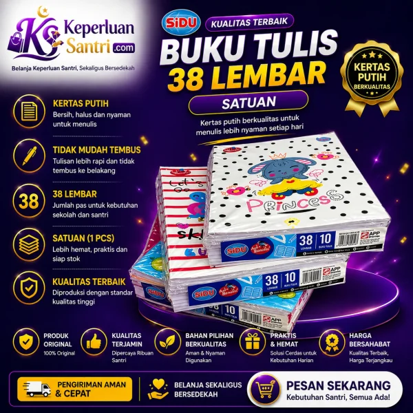 Buku Tulis SINDU satuan