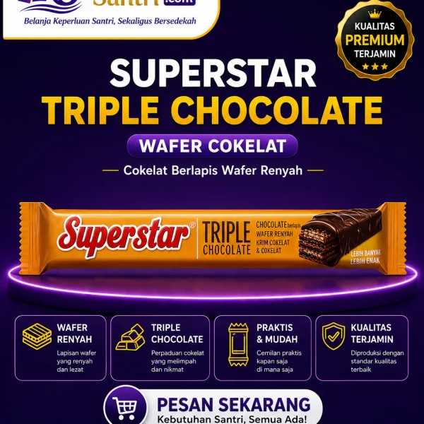 Coklat Wafer Superstar Satuan