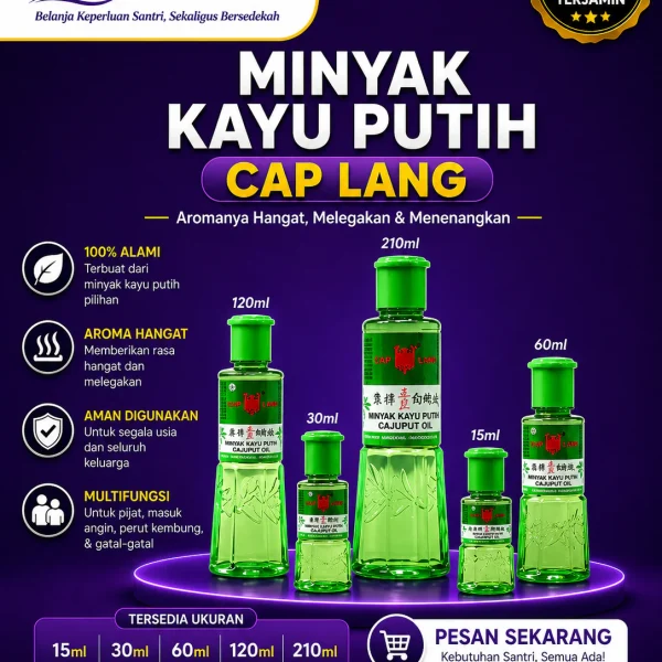 Minyak Kayu Putih Cap Lang All Varian