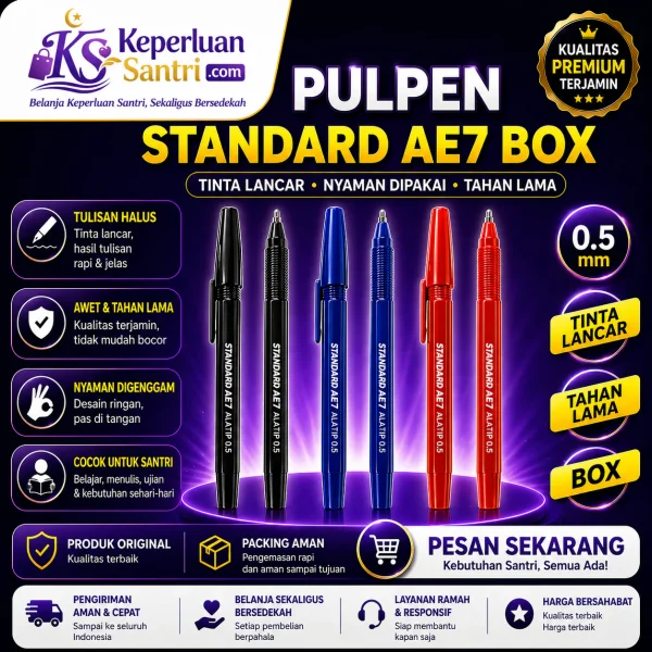 Pulpen Standard AE7 Satuan