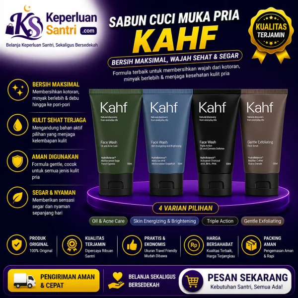 Sabun Cuci Muka Kahf 50ml